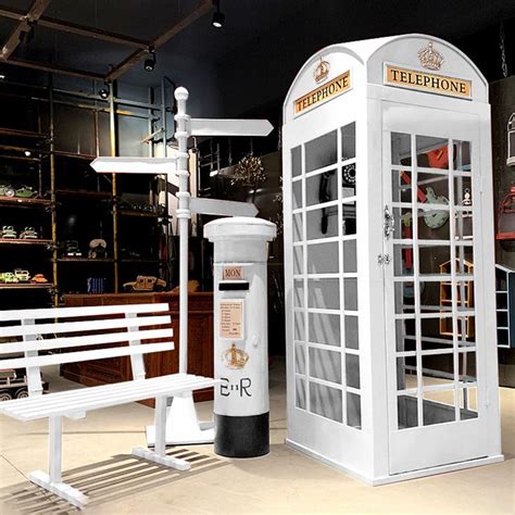 Public Phone Box Metal Sculpture – Buy Online Sci